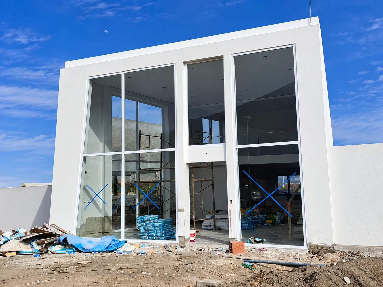 Instalación de PVC y vidrio de Glass Perú, fotografía 1